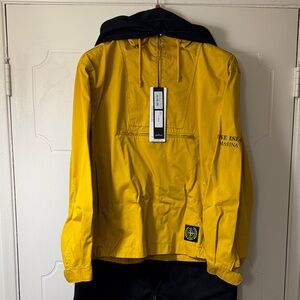 Stone Island Yellow 40 Anniversary Marina Smock